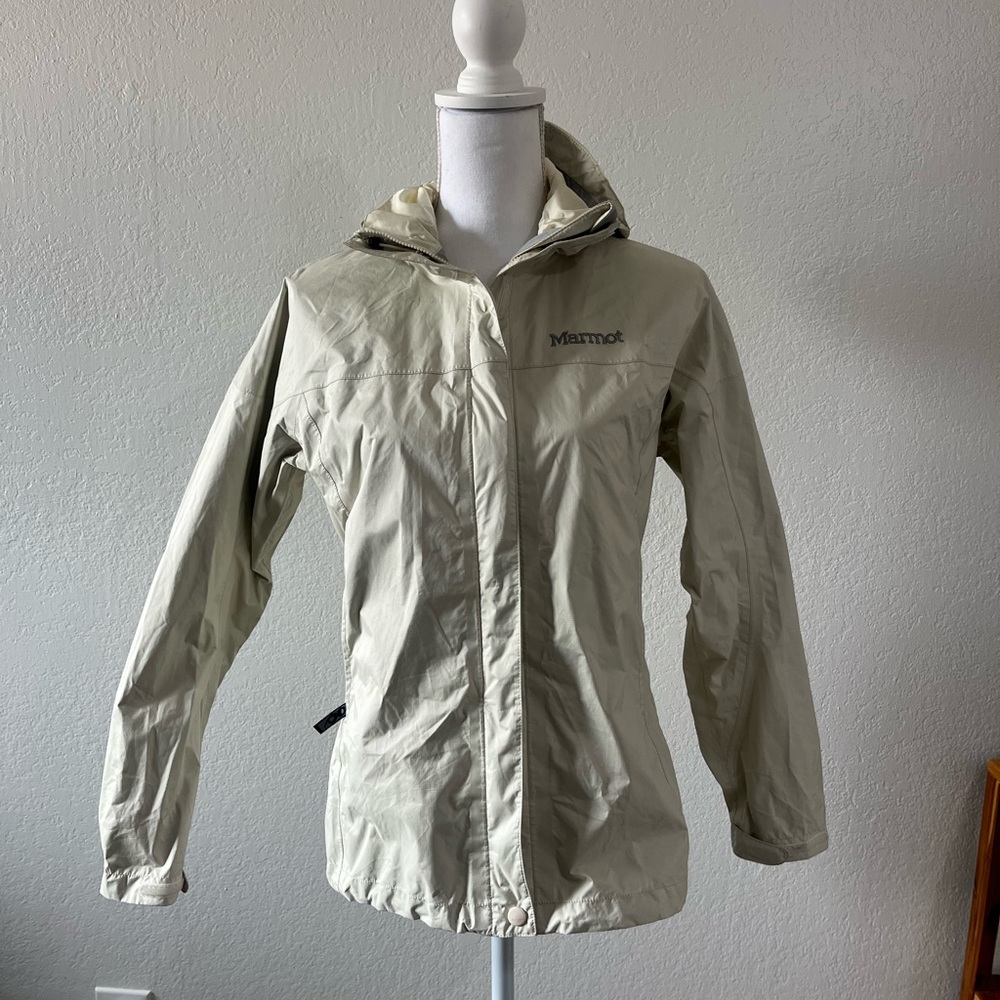 Marmot Cream  Jacket Lightweight Hooded